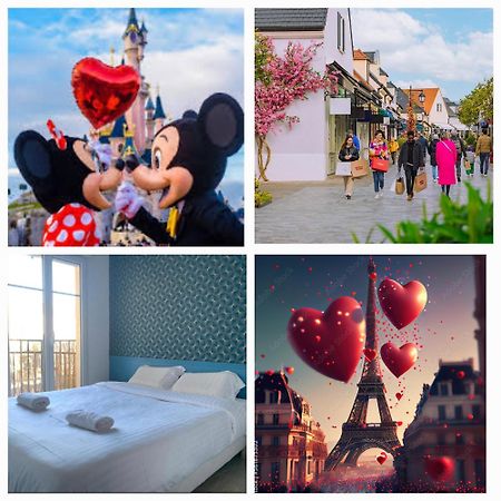 Disney, Comfortable 2 Bedrooms Family Apartment, 7 Pers, Wifi, Netflix Chessy  Exterior foto